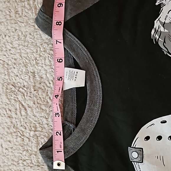 KISS/HORROR Mashup Baseball Tee - Picture 4 of 7